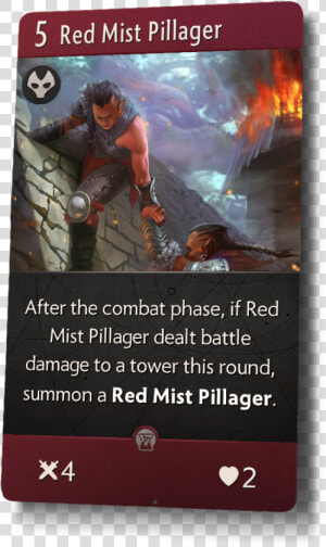 Red Mist Pillager  HD Png Download