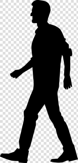 Walking Clipart Png   Walking People Silhouette Png  Transparent Png