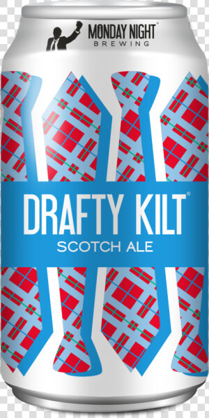 Drafty Kilt Can   Monday Night Drafty Kilt Scotch Ale Can  HD Png Download