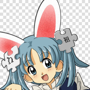 Wikipe tan With Rabbit Ears   Wikipedia Chan  HD Png Download