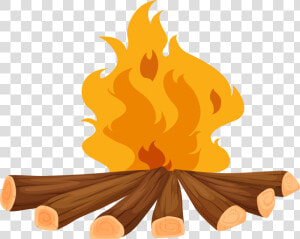 Campfire Bonfire Clip Art   Cartoon Campfire Png  Transparent Png