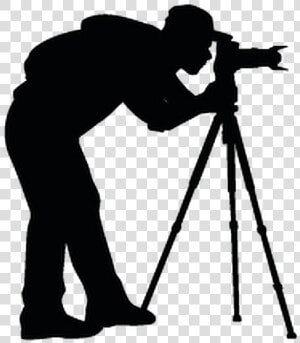 Ftestickers Silhouette People Man Photographer Photo   Camera With Tripod Png  Transparent Png