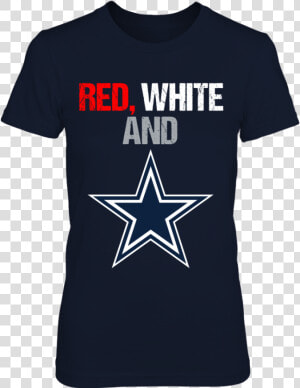 Dallas Cowboys Red White And Blue Star Front Picture   Active Shirt  HD Png Download