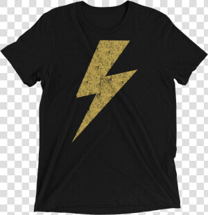 Lightning Strikes Yellow Bolt Tee Class   Nothing A Beer Can T Fix  HD Png Download