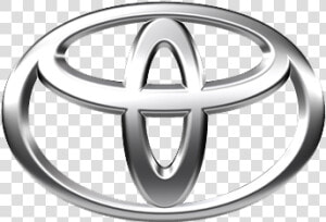 Toyota Abs Crome Car Plastic Logo   Toyota Logo  HD Png Download