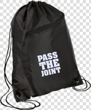 Pass The Joint Drawstring Bag   Bag  HD Png Download