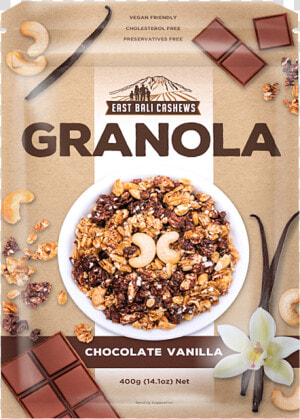 East Bali Granola Chocolate Vanilla  HD Png Download