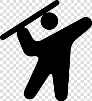 Throwing Javelin   Sign  HD Png Download