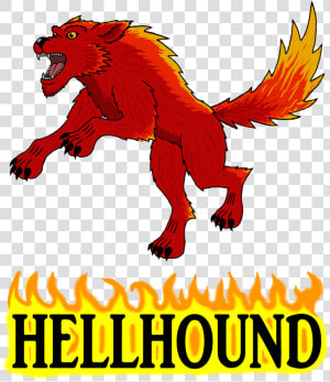 Hellhound   Illustration  HD Png Download