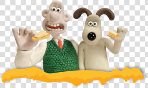 Transparent Lincoln Png   Wallace And Gromit Eating Cheese  Png Download