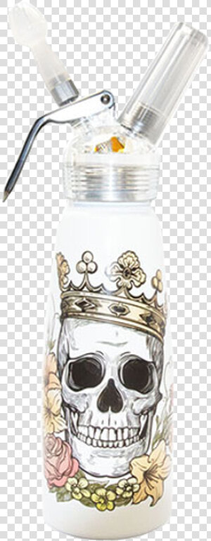 Skull King 1 Pint Suede Aluminum Dispenser   Water Bottle  HD Png Download