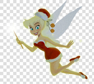 Tinkerbell Png Background Image   Tinkerbell Christmas Transparent  Png Download