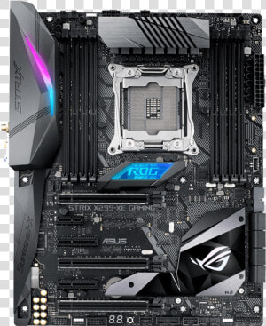 Rog Strix X299 xe Gaming  Intel X299 Chipset  Lga 2066    Asus Strix X299 Xe Gaming  HD Png Download