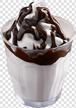 Chocolate Fudge Sundae   Mcdonalds Hot Fudge Sundae  HD Png Download