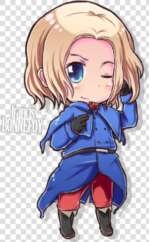 Hetalia Chibi   Hetalia France Chibi  HD Png Download