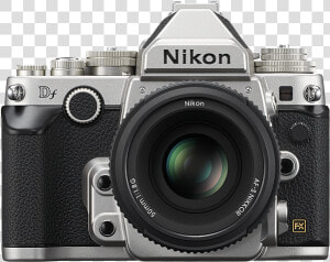 Dslr Clipart Classic Camera   Nikon Full Frame Retro  HD Png Download