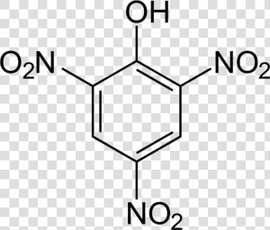 Structural Formula Of Picric Acid  HD Png Download