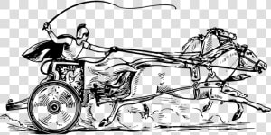 Carriage  Chariot  Charioteer  Horse  Horse drawn   Chariot Racing Png  Transparent Png