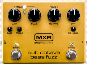 Mxr M287 Sub Octave Bass Fuzz  HD Png Download