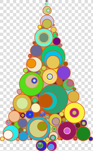 Clip Art Abstract Christmas Tree   Abstract Christmas Tree Clipart  HD Png Download