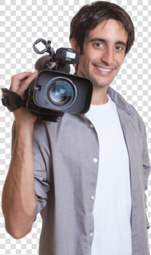 Transparent Camera Man Png   Man With Camera Png  Png Download