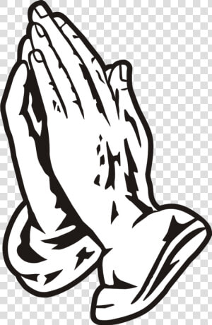 Praying Hands Black Clipart Free Images Transparent   Small Praying Hands  HD Png Download