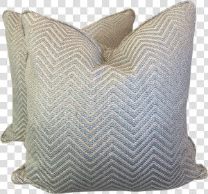 Aqua Chevron 22” Pillows a Pair For Sale  HD Png Download