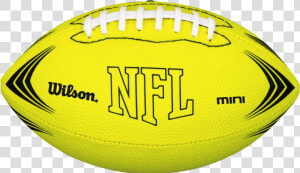 Nfl Mini Football   Wilson Nfl Mini Football Yellow  HD Png Download