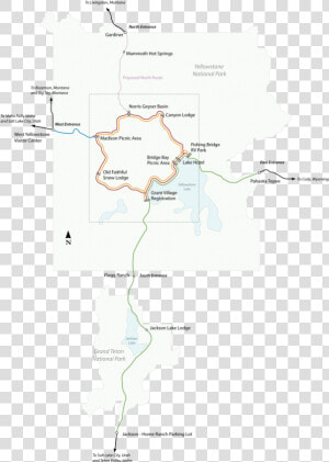 Yellowstone Supervolcano Map  HD Png Download