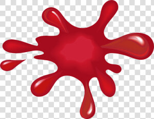 Paint Splat   Red Paint Splat Png  Transparent Png