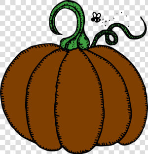 Brown Pumpkin Svg Clip Arts   Green Pumpkin Clip Art  HD Png Download