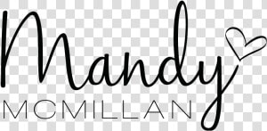 Mandy Mcmillan class Main logo   Calligraphy  HD Png Download