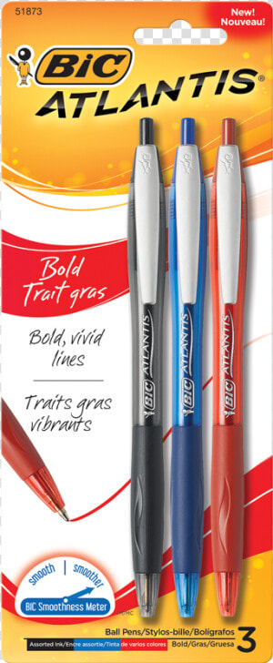 Bic Atlantis Ball Pen  HD Png Download