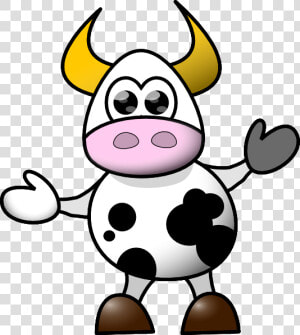 Cows Cartoons  HD Png Download