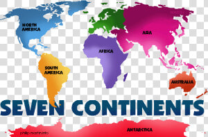 Collection Of Free Continent   World Map  HD Png Download