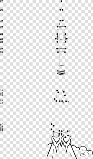 Rocket Connect Dots Iss Activity Sheet P2   Illustration  HD Png Download