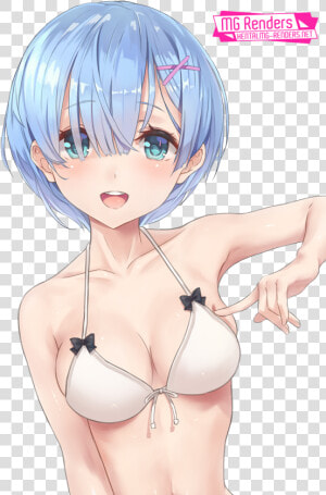 Rem Re Zero Ecchi  HD Png Download