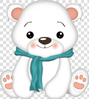 Picture Freeuse Download Kawaii Clipart Polar Bear   Free Cute Polar Bear Clipart  HD Png Download