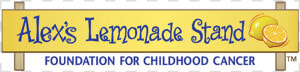 Picture   Alex Lemonade Stand Foundation Logo  HD Png Download