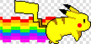 Nyan Pikachu   Png Download   Pikachu Nyan Cat Png  Transparent Png