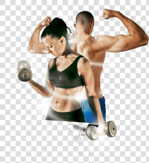 Transparent Fitness Couple Png   Gym Workout Image Png  Png Download