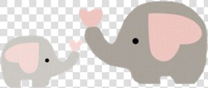 Transparent Elephant Clipart   Cute Baby Shower Elephant Clipart  HD Png Download