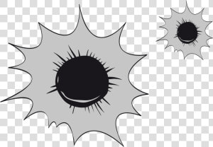 Gray Bullet Holes Png Download   Orificios De Balas Png  Transparent Png