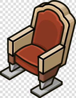 Theater Seat Penguin Wiki   Club Penguin Theater Furniture  HD Png Download