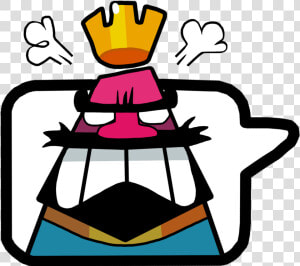 Transparent Emotes Clash Royale   Clash Royale Angry Emote  HD Png Download