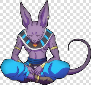 Beerus Transparent Back   Beerus Png  Png Download