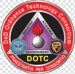 Dod Ordnance Technology Consortium Logo   Department Of Defense Seal  HD Png Download