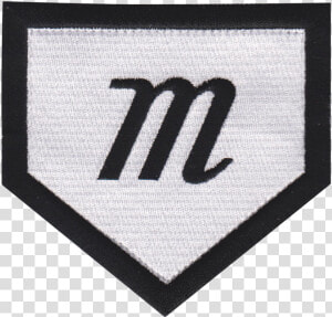 The Home Plate Patch Features The Marucci M   Marucci Shirt  HD Png Download