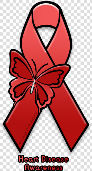 Symbol For Heart Disease Image Collections  Hd Png   Heart Disease Ribbon Png  Transparent Png