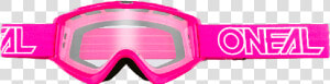 Oneal B zero Gafas Gafas   Motorcross Brille Pink Verspiegelt  HD Png Download